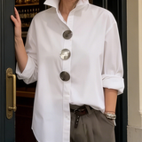 Sophie | Elegant Blouse with Large Buttons