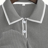 Hugo | Custom Structured Polo Mediterranean Elegance Top