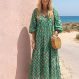 Fiora | Midi Dress with Floral Print