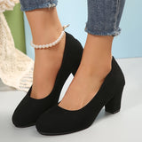 Stable | Wide Heels with Heel