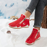 Lotte – Warm lined ankle boot with zipper & lacing