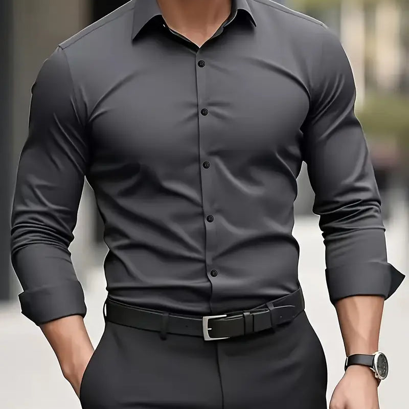 William | Long Sleeve Breathable Shirt
