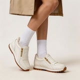 Janne – Warmer Slip-On Sneaker with Double Zipper