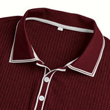Hugo | Custom Structured Polo Mediterranean Elegance Top