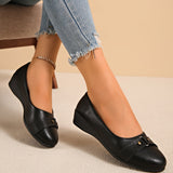 Aveline | Comfort Wedge Ballet Flats
