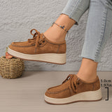 Lieke – Comfortable Lace-Up Shoe with Chunky Sole & Extra Support