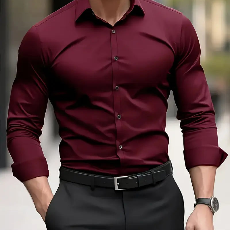 William | Long Sleeve Breathable Shirt