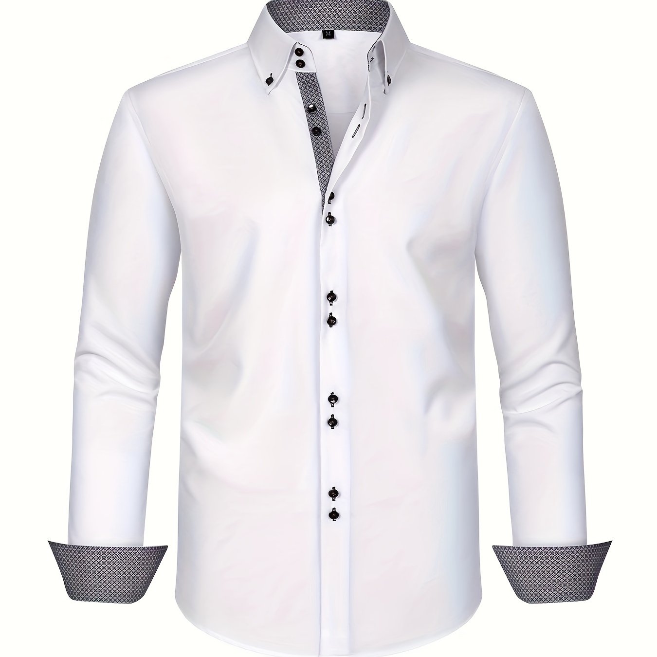 Mason | Light Elegant Shirt with Contrasting Details