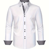 Mason | Light Elegant Shirt with Contrasting Details
