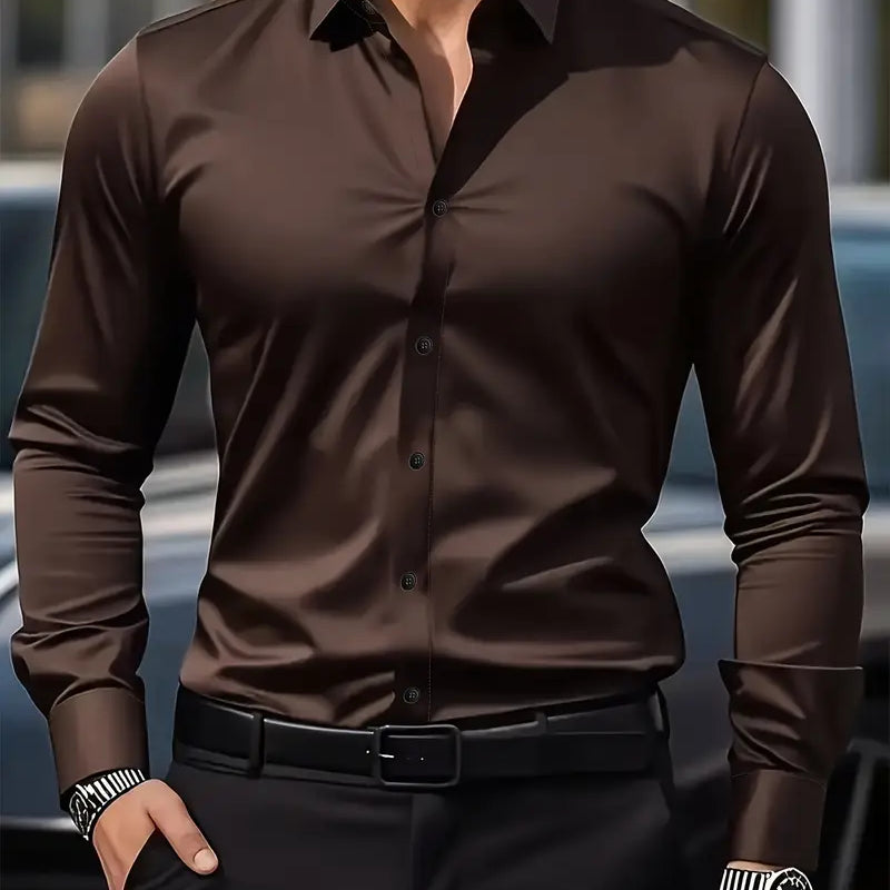 William | Long Sleeve Breathable Shirt