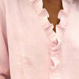 Susan | Ruffled Blouse
