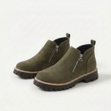 Frida – Platform Ankle Boot with Thick Sole for Autumn & Winter