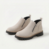 Frida – Platform Ankle Boot with Thick Sole for Autumn & Winter
