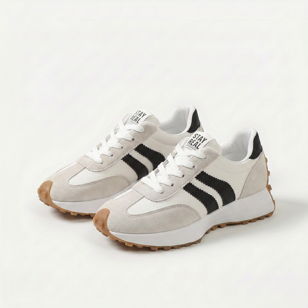 Nova – Retro Platform Sneaker with Cushioned Comfort Sole
