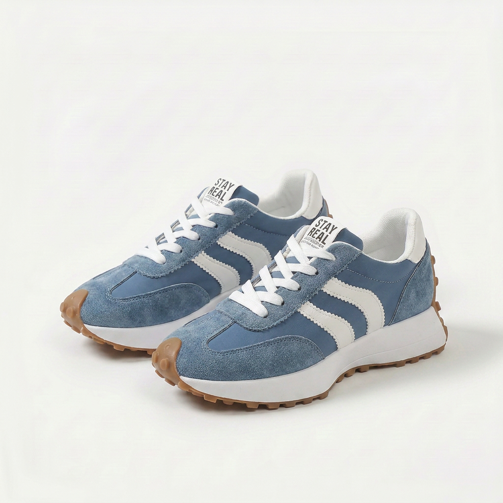 Nova – Retro Platform Sneaker with Cushioned Comfort Sole