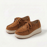 Lieke – Comfortable Lace-Up Shoe with Chunky Sole & Extra Support