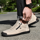 Kauri | Suede Shoes with Zipper