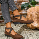 Isla | Closed Ballet Flats with Wedge Sole