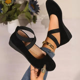 Isla | Closed Ballet Flats with Wedge Sole