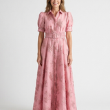 Xanthea | Floral Maxi Shirt Dress