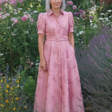 Xanthea | Floral Maxi Shirt Dress