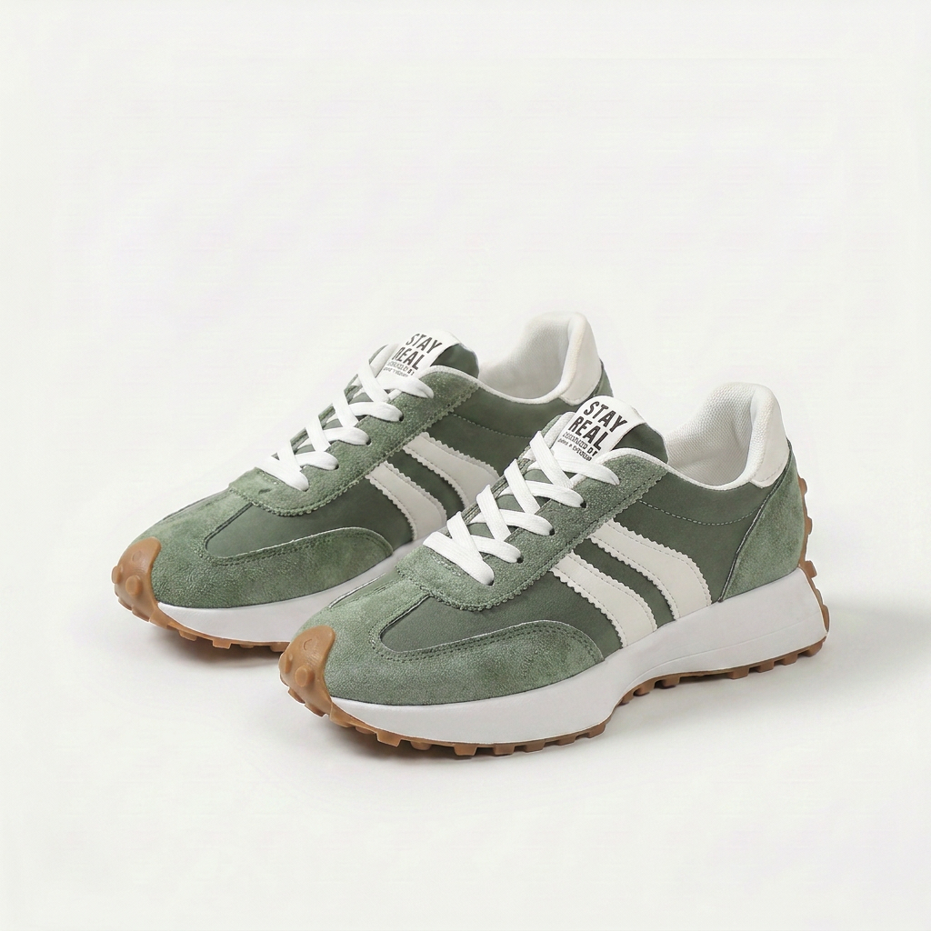 Nova – Retro Platform Sneaker with Cushioned Comfort Sole