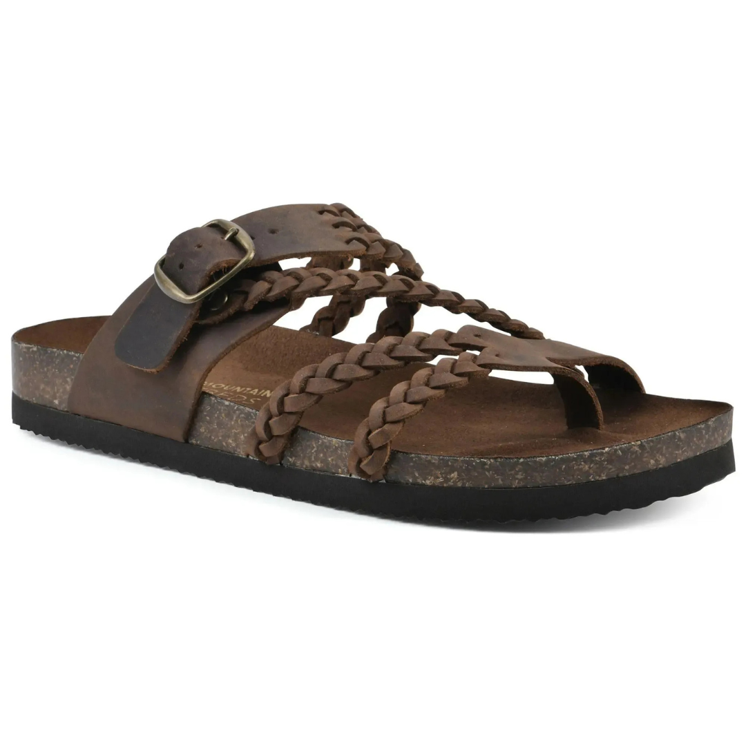 Hayleigh | Orthopaedic Braided Leather Sandal