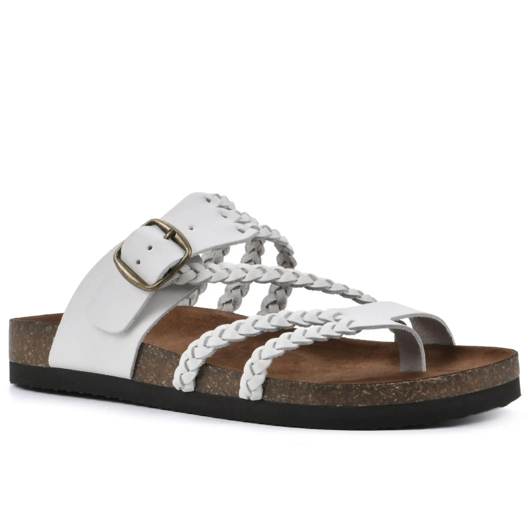 Hayleigh | Orthopaedic Braided Leather Sandal