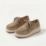 Lieke – Comfortable Lace-Up Shoe with Chunky Sole & Extra Support