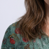 Marina | Three-Quarter Sleeve Maxi Dress