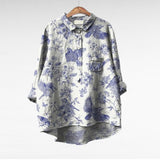 Emilie | Elegant Patterned Shirt