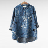 Emilie | Elegant Patterned Shirt