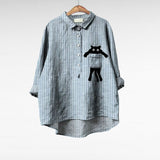Emilie | Elegant Patterned Shirt