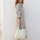 Naomi | Striped Dress