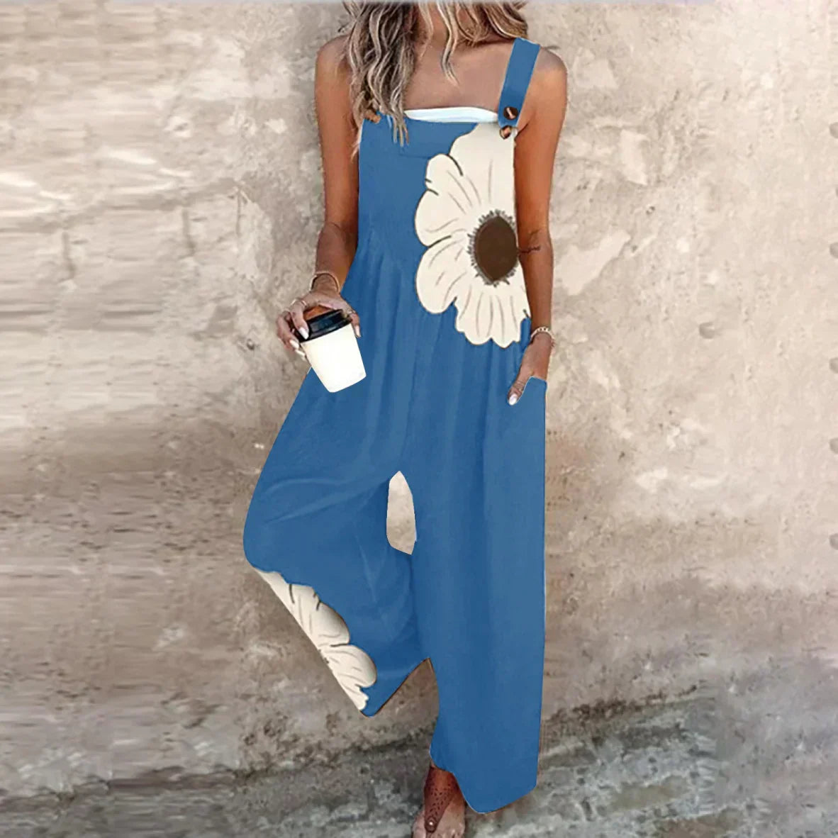 Charlotte | Comfortable Printed Overalls