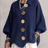 Isadora | Oversized Collared Cardigan