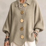 Isadora | Oversized Collared Cardigan