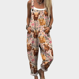 Millie | Comfortable Printed Overalls