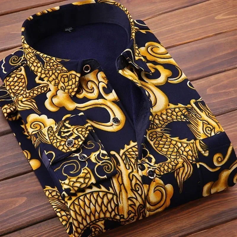 Samuel | Printed Polo Top