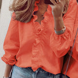 Maren | Elegant Long Sleeve Blouse