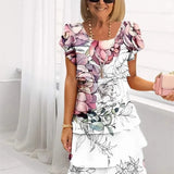 Colette | Elegant Flowing Dress with Ruffles