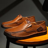 Liam | Classic Leather Loafers