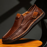 Liam | Classic Leather Loafers