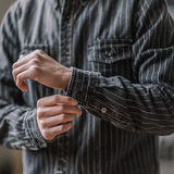Cooper | Striped Long Sleeve Shirt