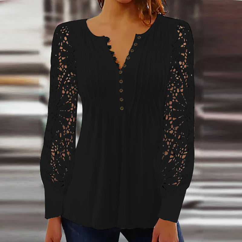 Marianne | Sophisticated Long Sleeve Blouse