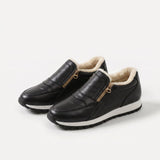Janne – Warmer Slip-On Sneaker with Double Zipper