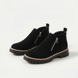 Frida – Platform Ankle Boot with Thick Sole for Autumn & Winter