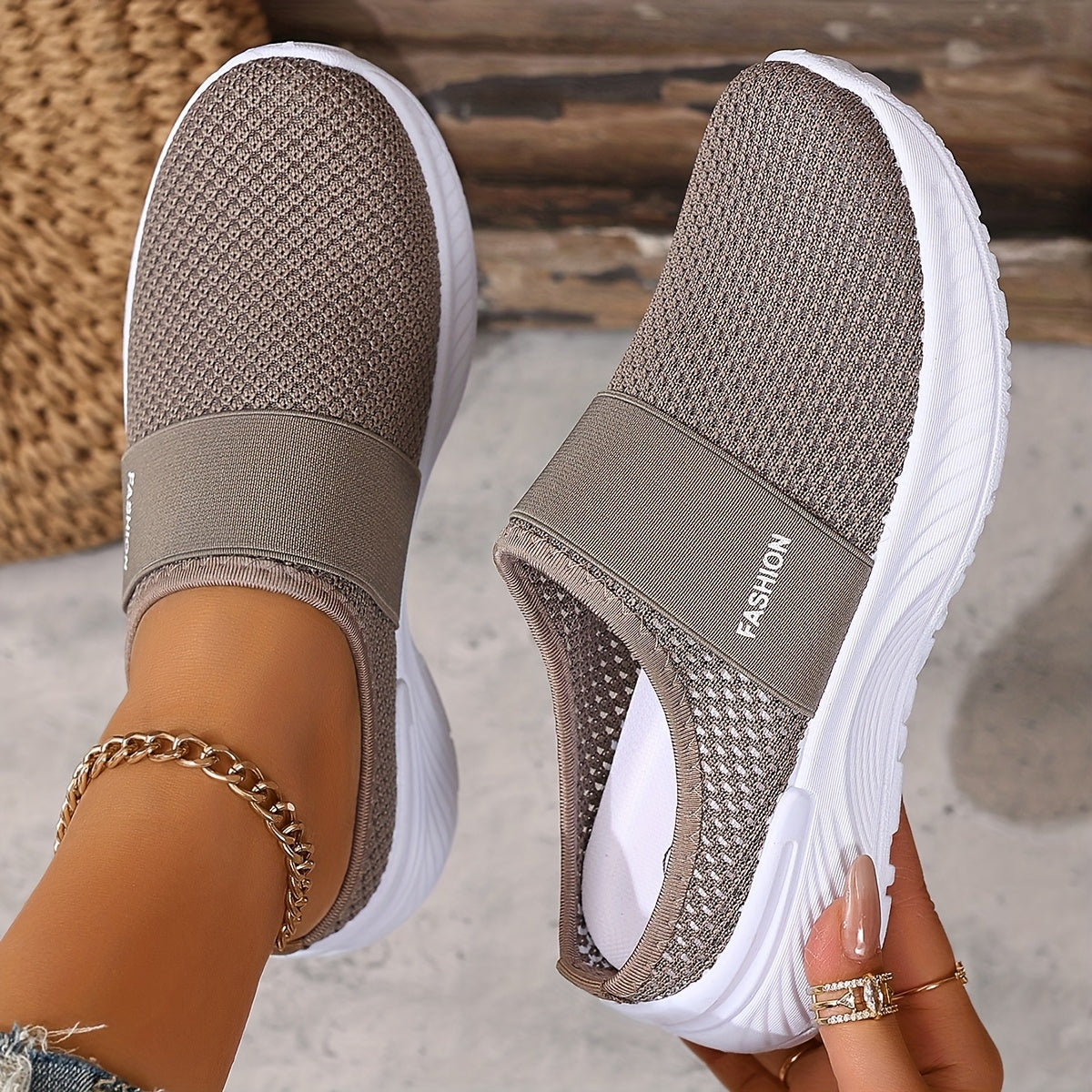 Nicole | Breathable Mule Sneakers