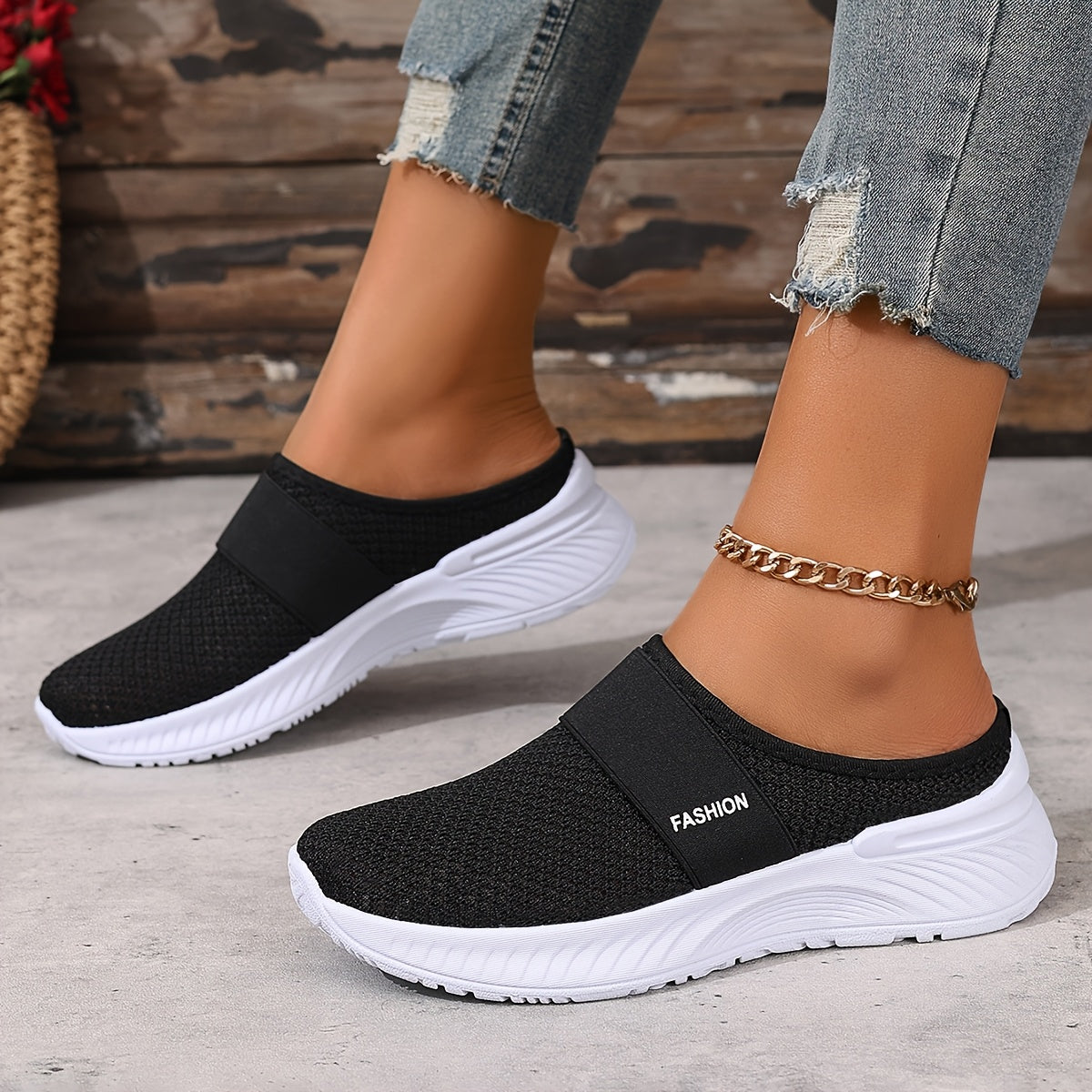 Nicole | Breathable Mule Sneakers