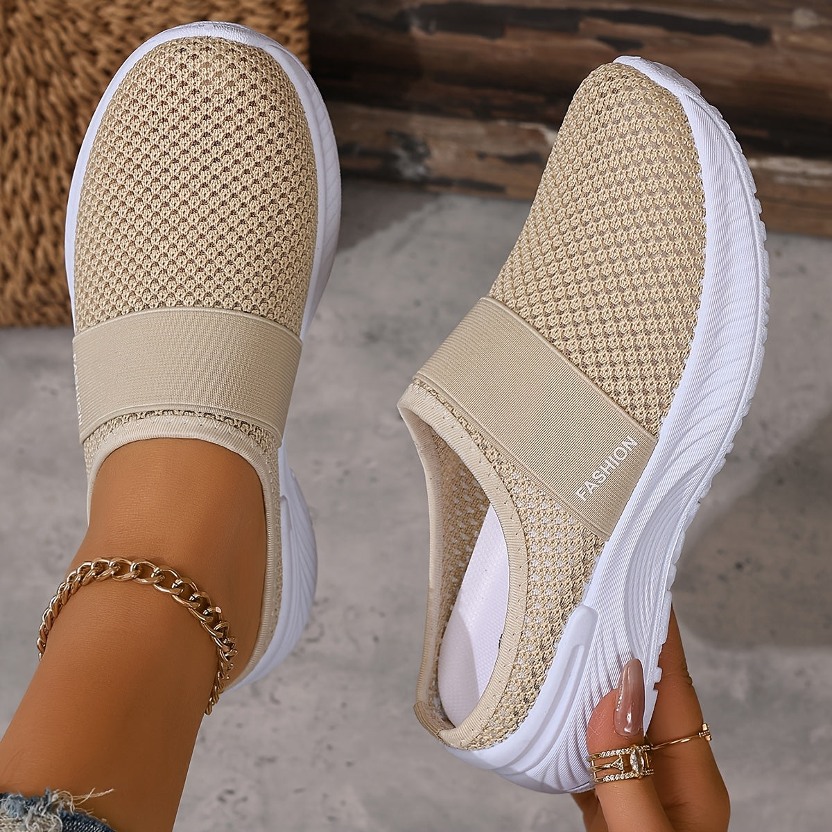 Nicole | Breathable Mule Sneakers